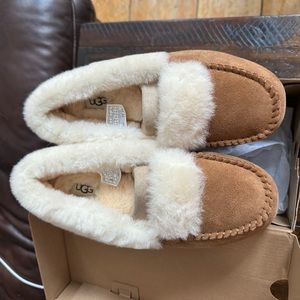 NIB Ugg Dakota spill slippers